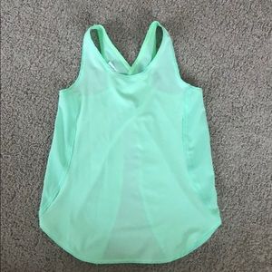 Ivivva Light Green Workout Tank